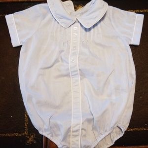 Blue Peter pan smock baby Samara bodysuit 9 months